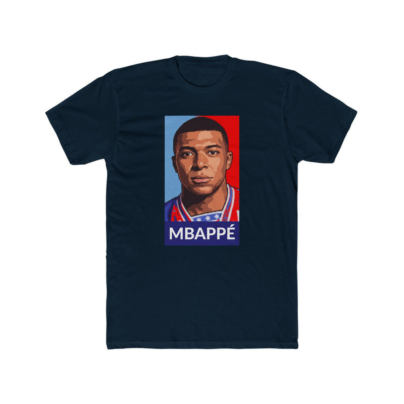 Soccer Star Portrait Tee — MBAPPÉ Graphic T-Shirt