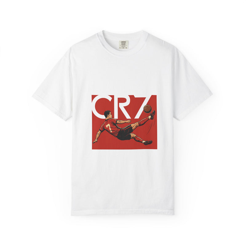 CR7 Bicycle Kick Soccer T-Shirt – Retro Football Fan Tee