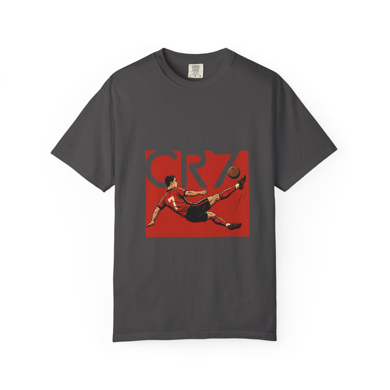 CR7 Bicycle Kick Soccer T-Shirt – Retro Football Fan Tee